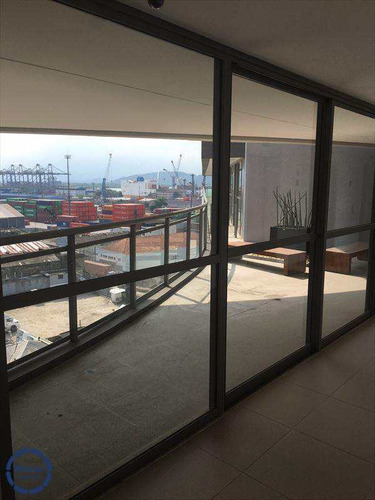 Conjunto Comercial Em Santos Bairro Valongo - V8024