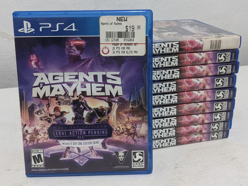 Agents Of Mayem Juego Ps4 Original Fisico