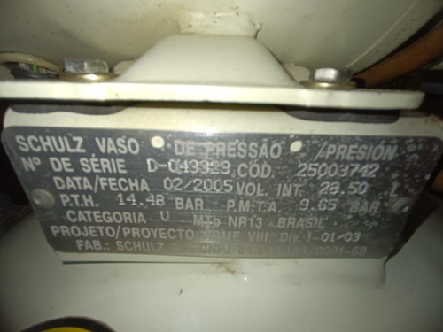 Compresor Odontologico De 1hp Marca Schulz (Usado)