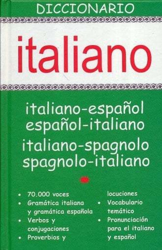Diccionario Español-italiano/italiano-español