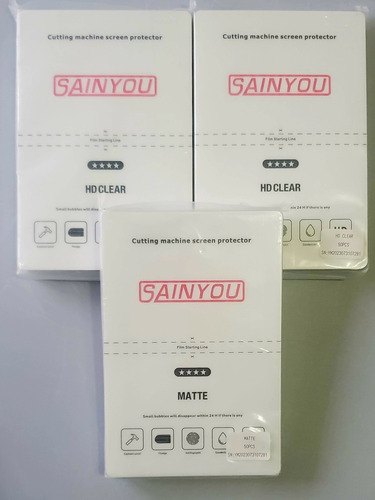 Micas Hidrogel *sainyou* Calidad Paquete Con 50pz Hd, Mate