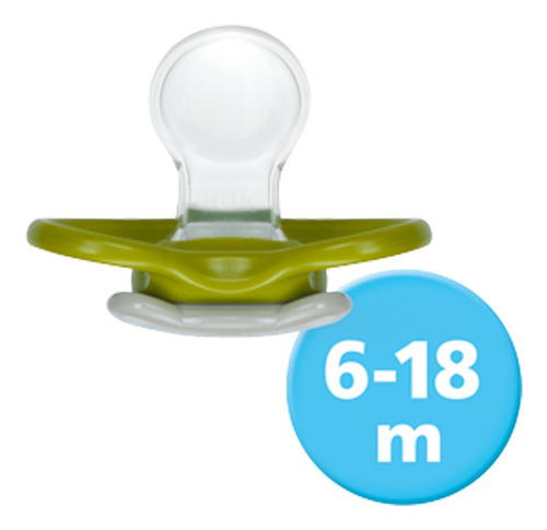 Imagem 5 de 7 de Kit 2 Chupetas Space Boy +6m Ursinho E Tigre Azul - Nuk