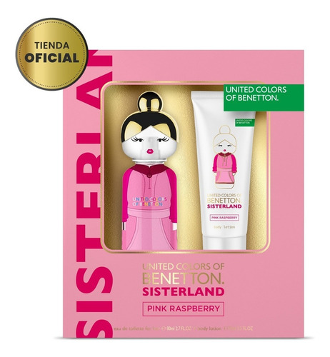Sisterland Pink edt 80ml + Body Lotion 75ml - Perfume Mujer
