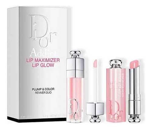 Set Labial Set Travel Duo Lip Glow + Kit Maximizador De Labi