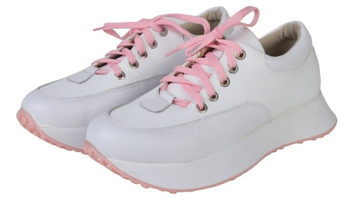 Imagen 5 de 6 de Zapatillas Urbanas De Mujer De Cuero Panter - Ferraro