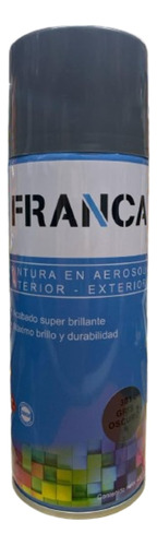 Pintura En Aerosol Marca Franca 400ml X5 Unidades 