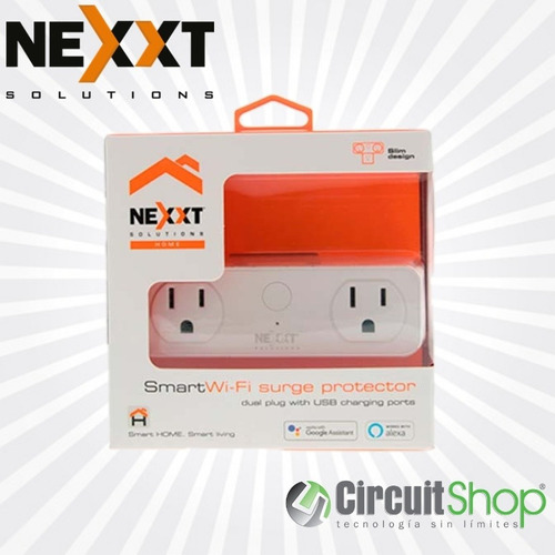 Enchufe Inteligente Nexxt Wifi 2 Tomas Nhp-d610 Circuit Shop