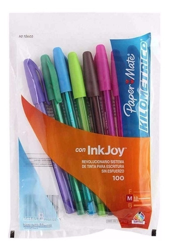 Boligrafo Paper Mate Inkjoy 100 (8 Unds)