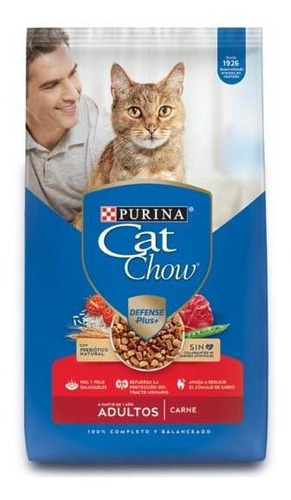 Pack X 3 Unid Alim P Animales  Adulcarne 3 Kg Cat Chow Alim