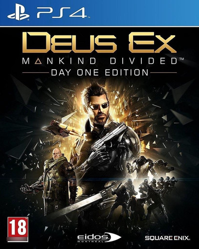 Deus Ex Mankind Divided Day One Edition Ps4 Fisico U