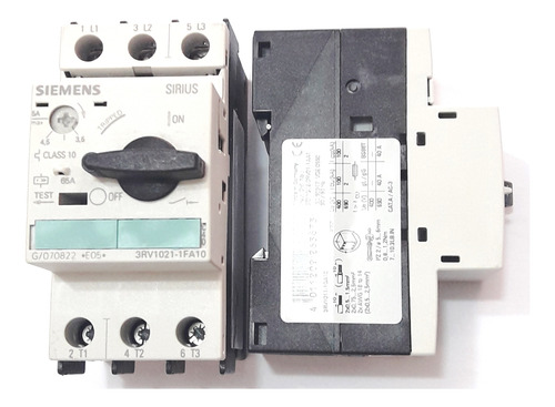 Disjuntor Motor Siemens 3 R V1341-4 J C10 Corrente: 63 A