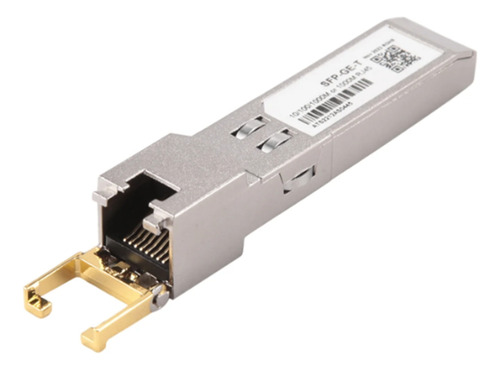 Módulo Sfp Rj45, 1 Unidad, Conmutador Gbic 10/100/1000, Cone