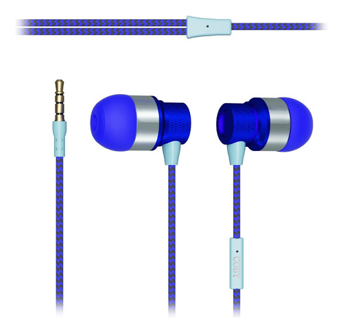 Auriculares Con Cable De Metal Con Aislamiento De Ruido Coby