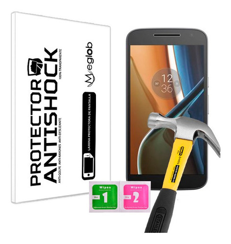 Protector De Pantalla Anti-shock Motorola Moto G4