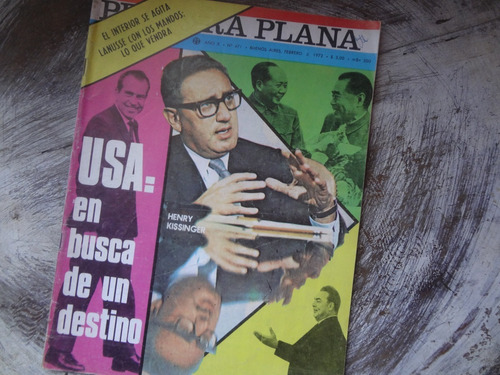 Primera Plana 72 Kissinger Tu Sam Merce Cunningham Pasolini