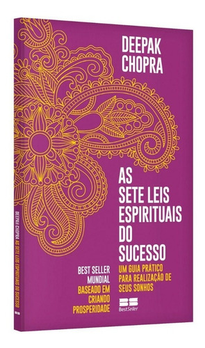 Imagem 2 de 2 de Livro As Sete Leis Espirituais Do Sucesso Deepak Chopra