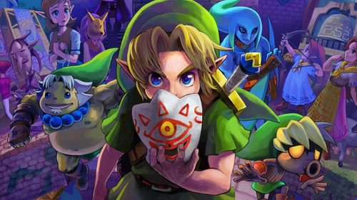 The Legend Of Zelda Majoras Mask N64 Juego Fisico Zelda (Usado)