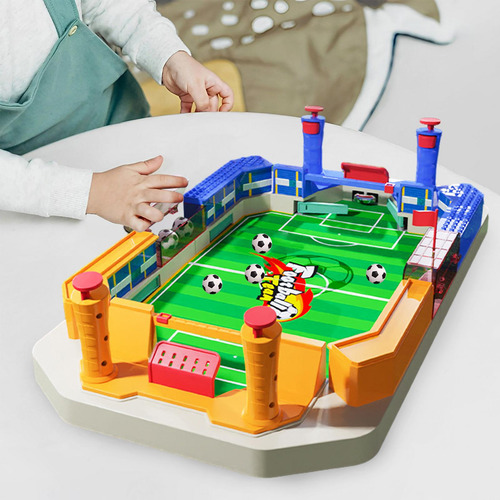 Juego De Fútbol De Mesa, Mini Juego De Futbolín 6 Bolas