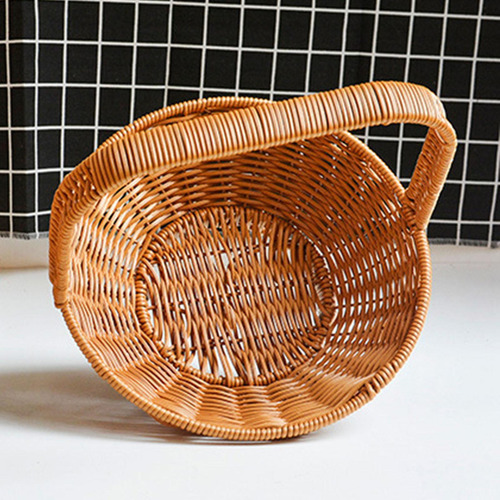 Cesta De Almacenamiento , Cesta Tejida A 11,5 Cm X 21 Cm
