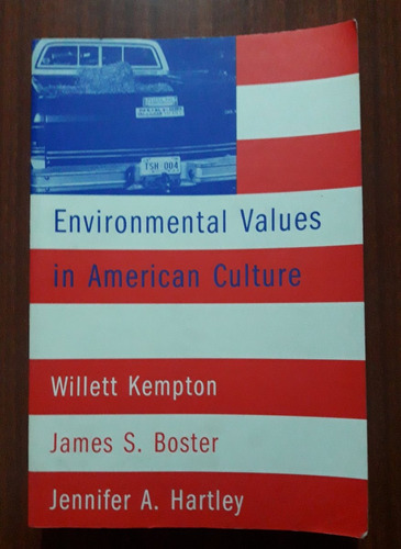 Libro En Ingles  Environmental Values In American Culture 
