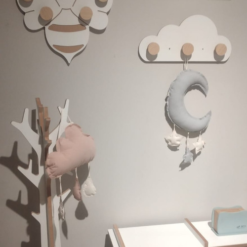 Colgante Decorativo En Tusor P/ Cuarto Bebe Pieza Infantil
