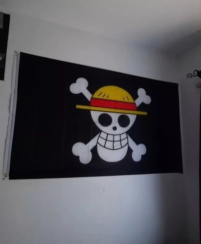 Bandera One Piece Luffy Tamaño Grande