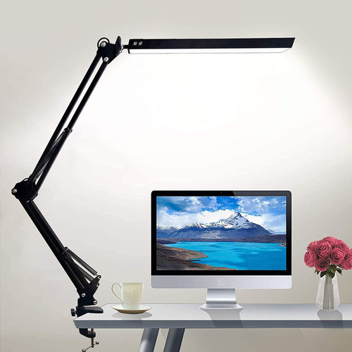 Lámpara De Escritorio Led F Con Pinza Fo1f Lámpara De Arquit