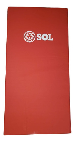 Colchoneta Gimnasia Impermeable Fitness Yoga Pilates Gym Color Rojo