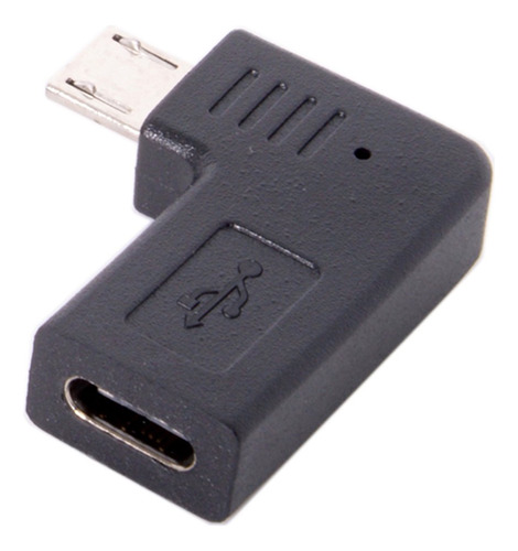 Usb Tipo Dama Micro 2.0 5pin Dato Adaptador Izquierdo