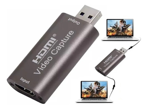 Capturador De Video Hdmi A Usb 3.0 Laptop Pc Celular 