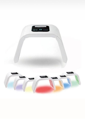 Imagen 2 de 10 de Cabina Led Corporal Y Facial 7 Colores Original Fototerapia