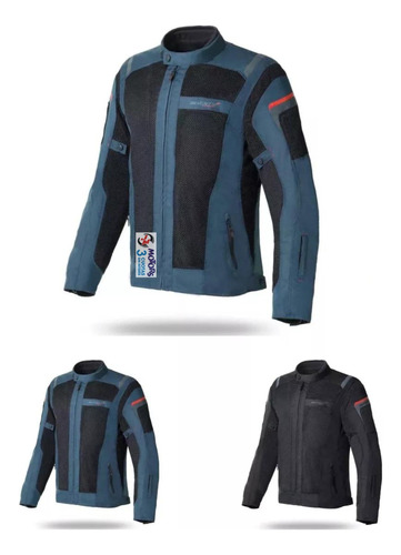 Jm Campera Moto Seventy Hombre Verano Sd-jt56 Impermeable