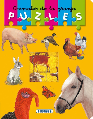 Libro Animales De La Granja (mi Primer Libro De Puzles)