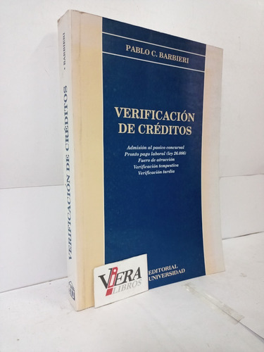 Verificación De Créditos - Barbieri, Pablo C.