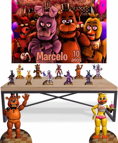 five nights at freddy's displays 10 peças