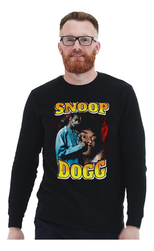 Polera Ml Snoop Dogg Face Photo Abominatron