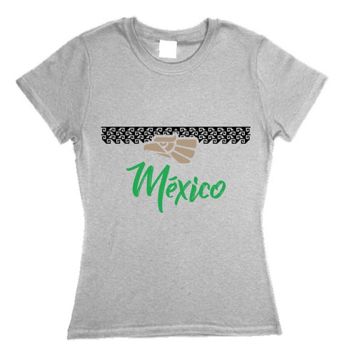 Playera México, Hecho En México Con Leyenda Y Greca