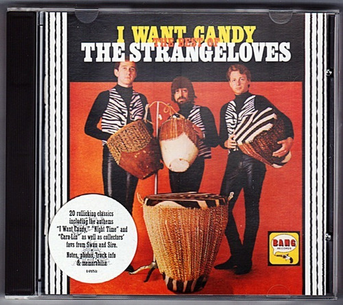 The Strangeloves  I Want Candy-audio Cd Album Importado 