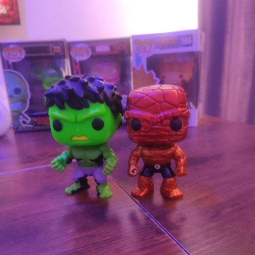 Funko Pop Hulk Blacklight 822 The Thing 09 Sdcc - Al 2x1 (Usado)