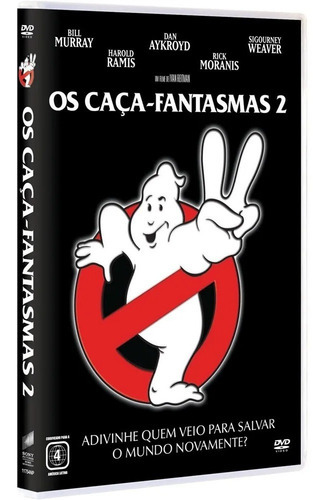 Os Caça-fantasmas 2 - Dvd - Dan Aykroyd - Bill Murray