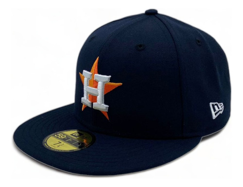 Gorra New Era Astros De Houston, 59 Fifty, Cerrada