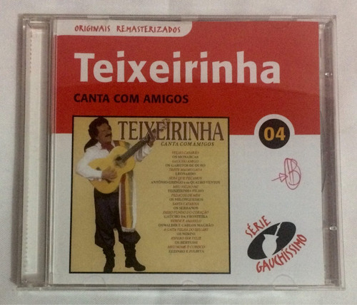 Cd Teixeirinha Canta Com Amigos (jbn)