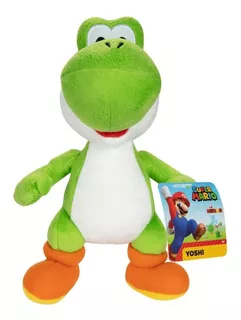 Peluche Yoshi 25cm Original Jakks Pacific Super Mario Bros