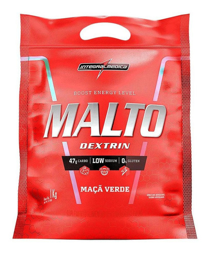 Malto dextrin 1kg Integralmedica Sabor Maçã verde