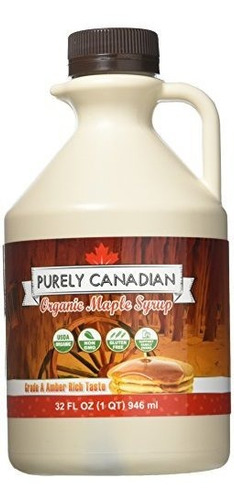 Jarabe De Maple - Orgánica Jarabe De Arce - 32 Oz. Jug - 100