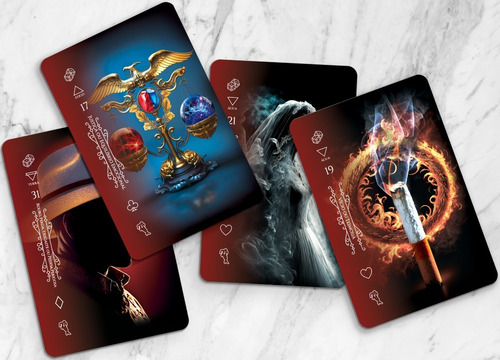 Baralho Tarot Malandro Zé Pelintra Manual/revista 36 Cartas