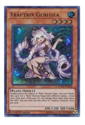 Tarjeta Yugioh! Atrapadora Genlisea Duov-sp054 Ultra Rara