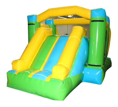 Imagen 3 de 3 de Brincolín Inflable 100% Uso Rudo Ideal Negocio!!! Envio Gra