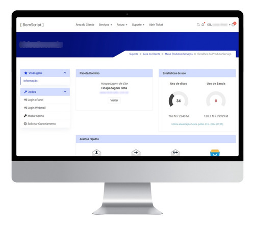 Template Hostim (última Versão) Para Whmcs + Bônus