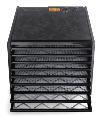 Imagen 4 de 7 de Deshidratador D Alimentos 9 C/timer P/negra Excalibur 3926tb